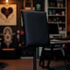 tattoo armrest black plain for tattoo studios