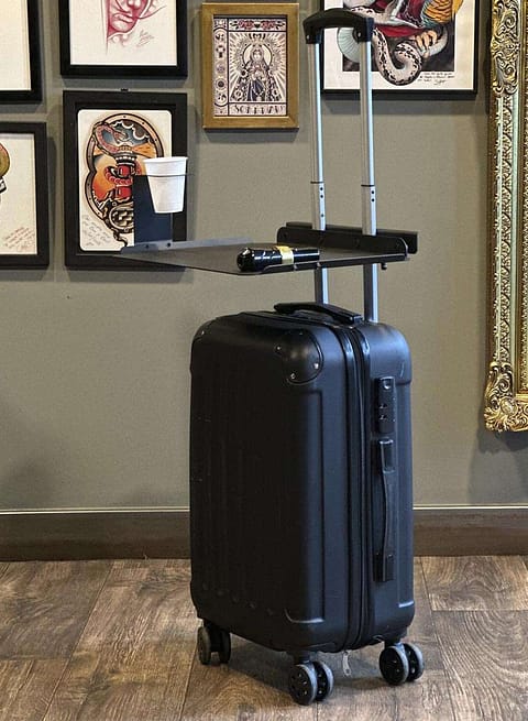 traveling table for tattoo