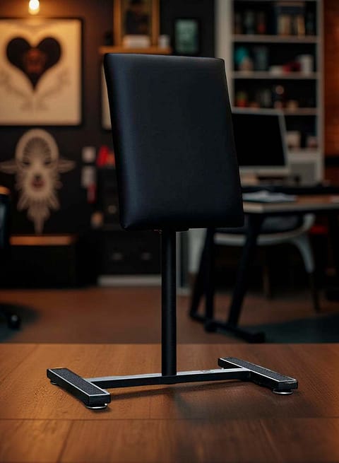 tattoo armrest black plain for tattoo studios