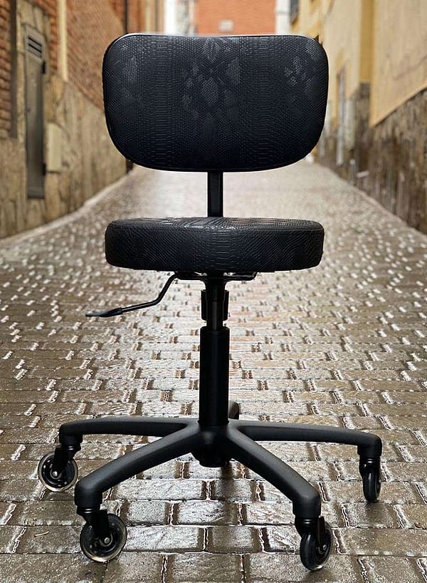 stool with backrest