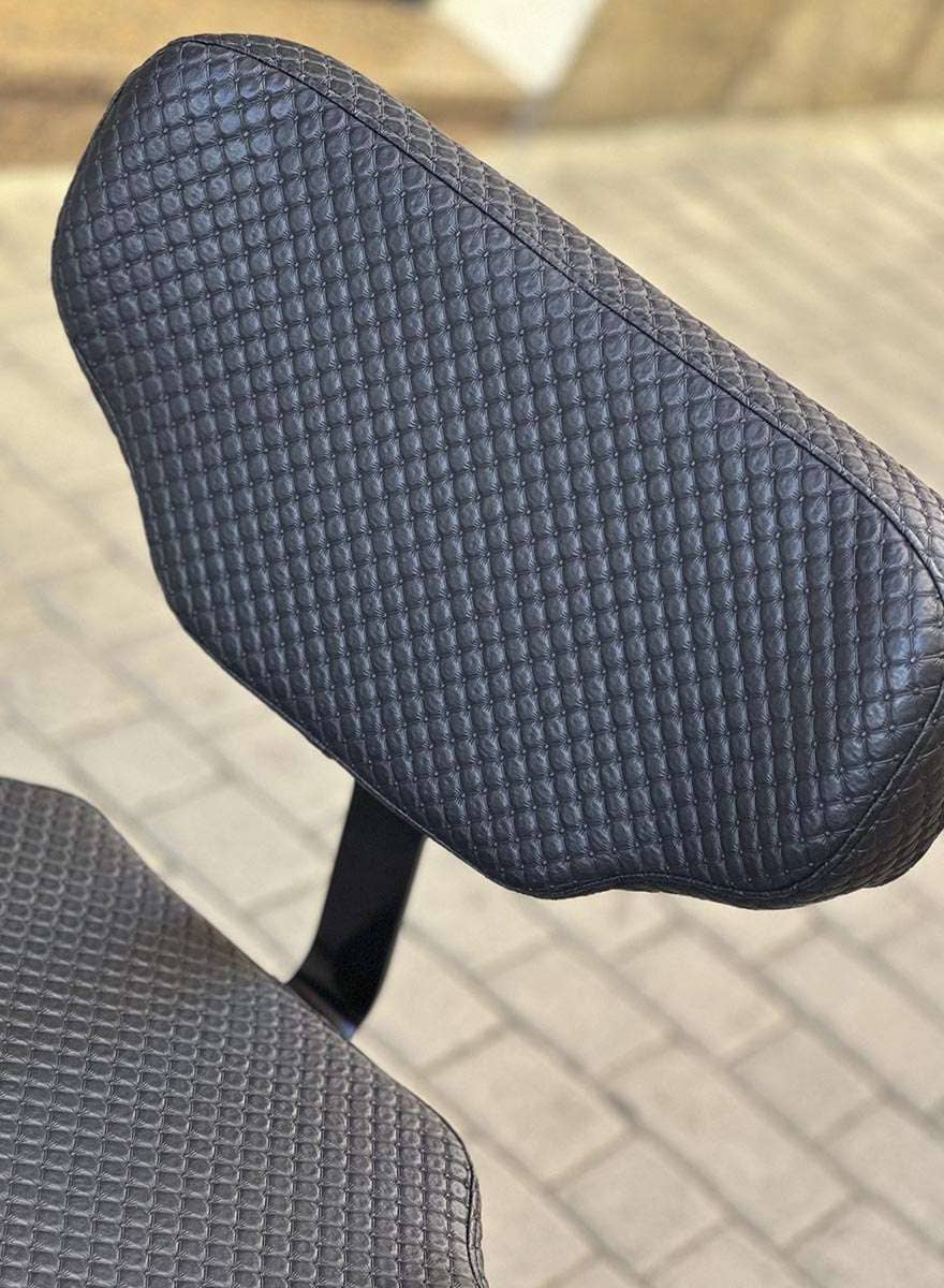 stool with back rest